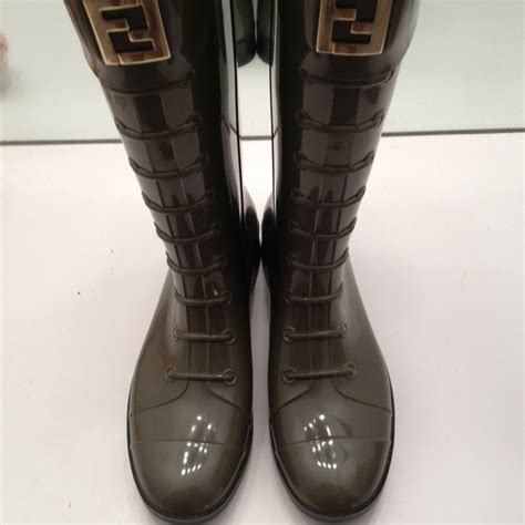 fendi berlin rain boots|fendi boots the real.